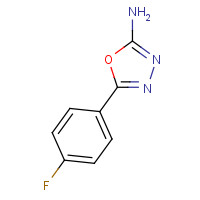 7659-07-6 5-(4-Fluorophenyl)-1,3,4-oxadiazol-2-amine chemical structure
