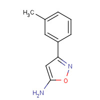 86685-97-4 3-(3-Methylphenyl)isoxazol-5-amine chemical structure