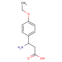 38499-22-8 3-Amino-3-(4-ethoxyphenyl)propanoic acid chemical structure