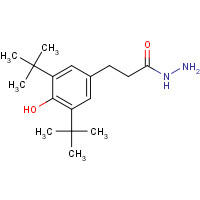 32687-77-7 3-[3,5-Di(tert-butyl)-4-hydroxyphenyl] propanohydrazide chemical structure