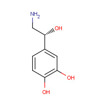138-65-8 4-[(1R)-2-Amino-1-hydroxyethyl]benzene-1,2-diol chemical structure