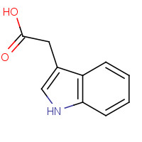 6505-45-9 1H-Indol-3-ylacetic acid chemical structure