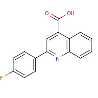 441-28-1 2-(4-Fluorophenyl)quinoline-4-carboxylic acid chemical structure