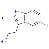 1203-95-8 2-(5-Chloro-2-methyl-1H-indol-3-yl)ethanamine chemical structure
