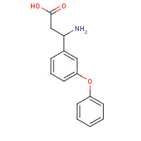 202131-32-6 3-Amino-3-(3-phenoxyphenyl)propanoic acid chemical structure