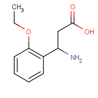 299440-58-7 3-Amino-3-(2-ethoxyphenyl)propanoic acid chemical structure
