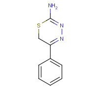 58954-39-5 5-Phenyl-6H-1,3,4-thiadiazin-2-amine chemical structure