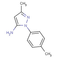 62535-60-8 3-Methyl-1-(4-methylphenyl)-1H-pyrazol-5-amine chemical structure