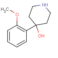 81950-85-8 4-(2-Methoxyphenyl)piperidin-4-ol chemical structure