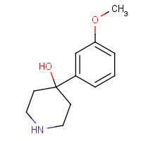 180161-15-3 4-(3-Methoxyphenyl)piperidin-4-ol chemical structure