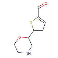 24372-49-4 5-Morpholino-2-thiophenecarbaldehyde chemical structure