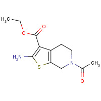 24237-43-2 Ethyl 6-acetyl-2-amino-4,5,6,7-tetrahydrothieno-[2,3-c]pyridine-3-carboxylate chemical structure
