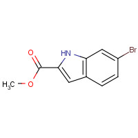 372089-59-3 Methyl 6-bromo-1H-indole-2-carboxylate chemical structure