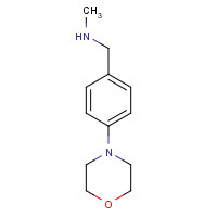 179328-22-4 N-Methyl-N-(4-morpholin-4-ylbenzyl)amine chemical structure