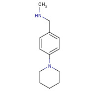 852180-55-3 N-Methyl-N-(4-piperidin-1-ylbenzyl)amine chemical structure