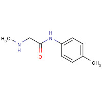 64642-17-7 2-(Methylamino)-N-(4-methylphenyl)acetamide chemical structure