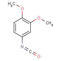 37527-66-5 4-Isocyanato-1,2-dimethoxybenzene chemical structure