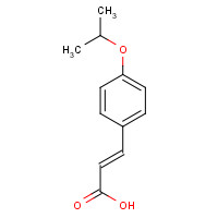 586960-22-7 (2E)-3-(4-Isopropoxyphenyl)acrylic acid chemical structure