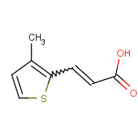 77741-66-3 3-(3-Methyl-2-thienyl)acrylic acid chemical structure