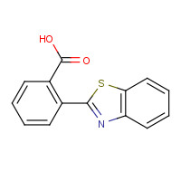 6340-29-0 2-(1,3-Benzothiazol-2-yl)benzoic acid chemical structure