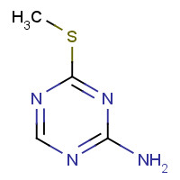 27282-89-9 4-(Methylthio)-1,3,5-triazin-2-amine chemical structure
