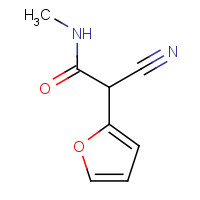 59749-85-8 2-Cyano-N-(2-furylmethyl)acetamide chemical structure