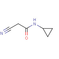 15029-37-5 2-Cyano-N-cyclopropylacetamide chemical structure