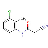 63034-96-8 N-(3-Chloro-2-methylphenyl)-2-cyanoacetamide chemical structure