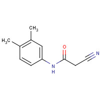 24522-42-7 2-Cyano-N-(3,4-dimethylphenyl)acetamide chemical structure