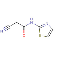 90158-62-6 2-Cyano-N-1,3-thiazol-2-ylacetamide chemical structure