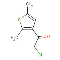 31772-43-7 2-Chloro-1-(2,5-dimethyl-3-thienyl)ethanone chemical structure