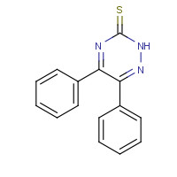 37469-24-2 5,6-Diphenyl-1,2,4-triazine-3(2H)-thione chemical structure