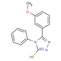 174573-90-1 5-(3-Methoxyphenyl)-4-phenyl-4H-1,2,4-triazole-3-thiol chemical structure