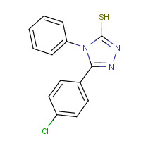 93300-54-0 5-(4-Chlorophenyl)-4-phenyl-4H-1,2,4-triazole-3-thiol chemical structure