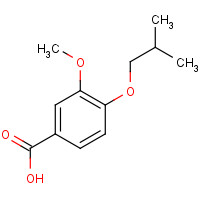 3535-35-1 4-Isobutoxy-3-methoxybenzoic acid chemical structure