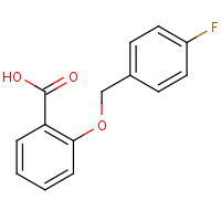 396-11-2 2-[(4-Fluorobenzyl)oxy]benzoic acid chemical structure
