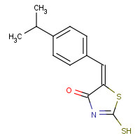 100393-19-9 (5E)-5-(4-Isopropylbenzylidene)-2-mercapto-1,3-thiazol-4(5H)-one chemical structure
