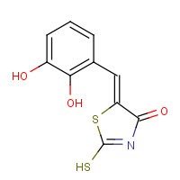 590376-71-9 (5E)-5-(2,3-Dihydroxybenzylidene)-2-mercapto-1,3-thiazol-4(5H)-one chemical structure
