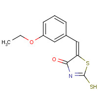127378-24-9 (5E)-5-(3-Ethoxybenzylidene)-2-mercapto-1,3-thiazol-4(5H)-one chemical structure