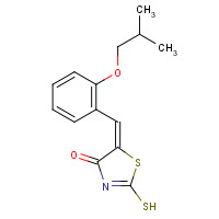 669747-27-7 (5E)-5-(2-Isobutoxybenzylidene)-2-mercapto-1,3-thiazol-4(5H)-one chemical structure