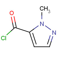 84547-59-1 1-Methyl-1H-pyrazole-5-carbonyl chloride chemical structure