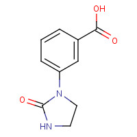 884504-86-3 3-(2-Oxoimidazolidin-1-yl)benzoic acid chemical structure