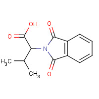 5115-65-1 2-(1,3-Dioxo-1,3-dihydro-2H-isoindol-2-yl)-3-methylbutanoic acid chemical structure