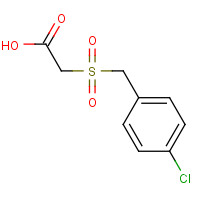 118672-20-1 [(4-Chlorobenzyl)sulfonyl]acetic acid chemical structure