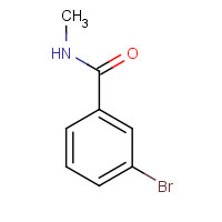 49834-22-2 3-Bromo-N-methylbenzamide chemical structure
