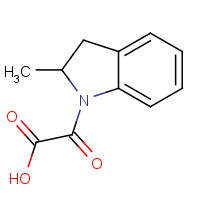 1018295-36-7 (2-Methyl-2,3-dihydro-1H-indol-1-yl)-(oxo)acetic acid chemical structure
