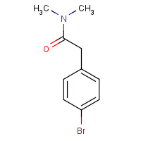 19715-80-1 2-(4-Bromophenyl)-N,N-dimethylacetamide chemical structure