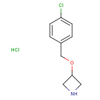 897019-60-2 3-[(4-Chlorobenzyl)oxy]azetidine hydrochloride chemical structure