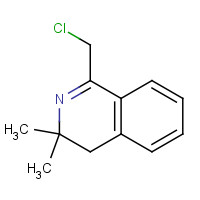 146304-90-7 1-(Chloromethyl)-3,3-dimethyl-3,4-dihydroisoquinoline chemical structure