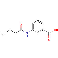 76209-00-2 3-(Butyrylamino)benzoic acid chemical structure